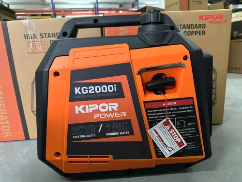 Máy Phát Điện Chạy Xăng Inverter 2Kw Kipor KG2000i Siêu Cách Âm