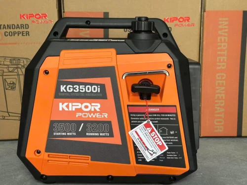 Máy Phát Điện Chạy Xăng Inverter 3.5Kw Kipor KG3500i Siêu Cách Âm